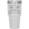 I Am Retired Every Hour Is A Happy Hour Grandpa Tumbler Tumblers dad, family- Nichefamily.com