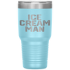 ICE CREAM MAN Party Father's Day Gift Novelty Tumbler Tumblers dad, family- Nichefamily.com