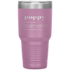 Grandpa Gift for Poppy - Fathers Day Birthday Gift Idea Tumbler Tumblers dad, family- Nichefamily.com
