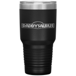 Daddysaurus Rex Fathers Day Tumbler Tumblers dad, family- Nichefamily.com