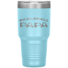 Pickleball Papa Father's Day Pickleball Tumbler Tumblers dad, family- Nichefamily.com