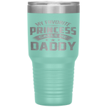 My Favorite Princess Calls Me Daddy Father's Day Tumbler Tumblers dad, family- Nichefamily.com