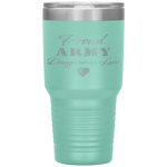Army Daughter in Law Proud Army Daughterinlaw Father In Law Tumbler Tumblers dad, family- Nichefamily.com