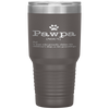 Funny dog grandpa Pawpa defintion Tumbler Tumblers dad, family- Nichefamily.com