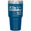 Promoted to Grandpa Grandfather 2020 New Grandpa Gift Tumbler Tumblers dad, family- Nichefamily.com