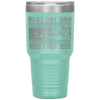 Vintage Best Cat Dad Ever Bump Fist Father's Day Gifts Tumbler Tumblers dad, family- Nichefamily.com