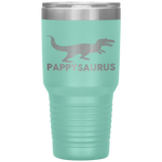 Pappysaurus Pappy Dinosaur Fathers Day Gifts Men Daddy Tumbler Tumblers dad, family- Nichefamily.com