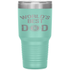 FC Cruz Azul Mexico World's Best Dad Father's Day Gift Tumbler Tumblers dad, family- Nichefamily.com