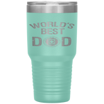 FC Cruz Azul Mexico World's Best Dad Father's Day Gift Tumbler Tumblers dad, family- Nichefamily.com