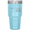 Low Battery Dad of Two Sons or Twin Boys Father's Day Gift Tumbler Tumblers dad, family- Nichefamily.com