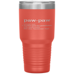 Paw-Paw Grandfather - Cool Definition Funny Grandpa Tumbler Tumblers dad, family- Nichefamily.com