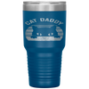 Cat Daddy Men Vintage Retro Black Cats Dad Fathers Day Gift Tumbler Tumblers dad, family- Nichefamily.com