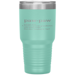 Paw-Paw Grandfather - Cool Definition Funny Grandpa Tumbler Tumblers dad, family- Nichefamily.com