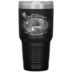 Disney Goofy Outdoorsman Father's Day Tumbler Tumblers dad, family- Nichefamily.com