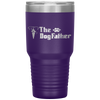 The Dogfather Border Collie Dog Dad Father's Day Gift Tumbler Tumblers dad, family- Nichefamily.com