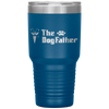 The Dogfather Siberian Husky Dog Dad Father's Day Gifts Tumbler Tumblers dad, family- Nichefamily.com