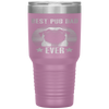 Retro Vintage Best Pug Dad Ever Father's Day Tumbler Tumblers dad, family- Nichefamily.com