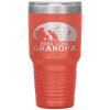 Reel Cool Grandpa Fishing Father's Day Grandpa Gift Tumbler Tumblers dad, family- Nichefamily.com