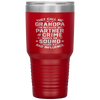 They Call Me Grandpa Partner In Crime Fathers Day Tumbler Tumblers dad, family- Nichefamily.com