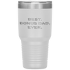 Best Bonus Dad Ever Father-In-Law Gift Tumbler Tumblers dad, family- Nichefamily.com