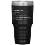 Bumpa Definition - Funny Father's Day Gift Tumbler Tumblers dad, family- Nichefamily.com