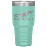 Grumpysaurus Rex Kid Funny Grandpa Tumbler Tumblers dad, family- Nichefamily.com