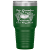 My Grandpa Is Guardian Angel He Watches Over Back Tumbler Tumblers dad, family- Nichefamily.com