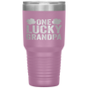 One Lucky Grandpa Clover Men St Patricks Day Grandfather Tumbler Tumblers dad, family- Nichefamily.com