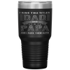 Dad and Papa - Cool Father's Day Gift Tumbler Tumblers dad, family- Nichefamily.com