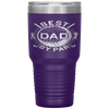 Best Dad By Par Golf Lover Father's Day Gift Tumbler Tumblers dad, family- Nichefamily.com