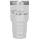 The Dogfather Border Collie Dog Dad Father's Day Gift Tumbler Tumblers dad, family- Nichefamily.com