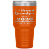 Valedictorian Class of 2020 Proud Grandpa Family Graduation Tumbler Tumblers dad, family- Nichefamily.com