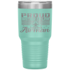 Womens Proud Brother-in-law Of An Airman Father Uncle Son Tumblers Tumblers - Nichefamily.com