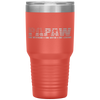 Papaw The Veteran The Myth The Legend Fathers Day Gift Tumbler Tumblers dad, family- Nichefamily.com