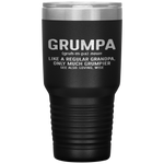 Grumpa Definition Like A Regular Grandpa Only Grumpier Tumbler Tumblers dad, family- Nichefamily.com