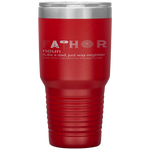 Fa-Thor Like Dad Just Way Mightier Funny Father's Day Tumbler Tumblers dad, family- Nichefamily.com