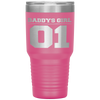 Daddys Girl 01 Fathers Day Gift Idea Daddy Daughter Matching Tumbler Tumblers dad, family- Nichefamily.com