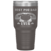 Retro Vintage Best Pug Dad Ever Father's Day Tumbler Tumblers dad, family- Nichefamily.com