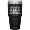 Greatest Dads Get Promoted To Grandpa - Father's Day Tumbler Tumblers dad, family- Nichefamily.com