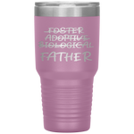 Mens Adoption Announcement Day Family Gifts Father Tumbler Tumblers dad, family- Nichefamily.com