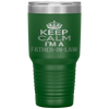 Keep Calm I'm A Father In Law Tumblers Tumblers dad, family- Nichefamily.com