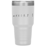 Darts Evolution Dart Player Father's Day Gift Tumbler Tumblers dad, family- Nichefamily.com