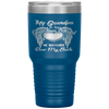 My Grandpa Is Guardian Angel He Watches Over Back Tumbler Tumblers dad, family- Nichefamily.com