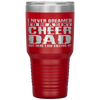 Father's Day Cheer Dad Killing It Cheerdancing Tumbler Tumblers dad, family- Nichefamily.com