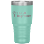 The Dogfather English Mastiff Dog Dad Father's Day Gifts Tumbler Tumblers dad, family- Nichefamily.com