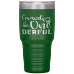 Grandpa of Mr Onederful 1st Birthday First One-Derful Party Tumbler Tumblers dad, family- Nichefamily.com