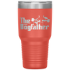 The Dogfather Dog Dad Fathers Day Gift Dog Lover Tumbler Tumblers dad, family- Nichefamily.com