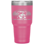 Best Pitbull Dad Ever Pitbull Father's Day Gifts Tumbler Tumblers dad, family- Nichefamily.com