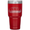 Retro Dad of 3  Father's Day Father of Three Tumbler Tumblers dad, family- Nichefamily.com
