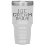 ICE CREAM MAN Party Father's Day Gift Novelty Tumbler Tumblers dad, family- Nichefamily.com